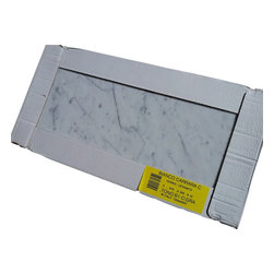 $9.95SF Carrara Bianco 12x24" Honed Marble Subway Tile - Tile