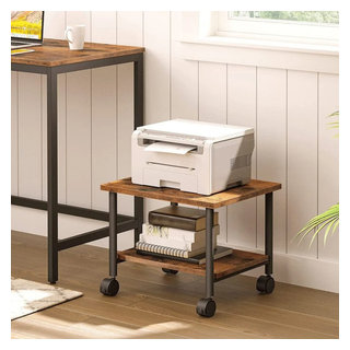 Brown Printer Stand - Home Office - Other - by Mahu interiors | Houzz