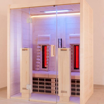 Infrarotkabine mit Sound & Light