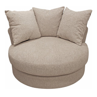 Utopia Fabric Snuggler Chair Pillow Back