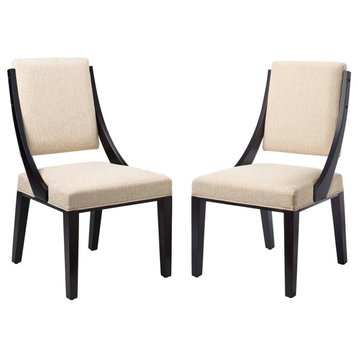 Cambridge Upholstered Fabric Dining Chairs, Set of 2