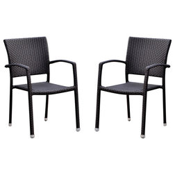 Transitional Dining Chairs by International Caravan