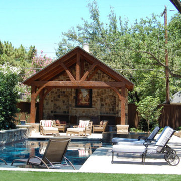 Custom Outdoor Timber Trusses & Beams