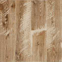 Live Sawn White Oak - Circlesawn/Whitewashed - Hardwood Flooring