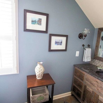 Reclaimed Gray Barnwood Vanity