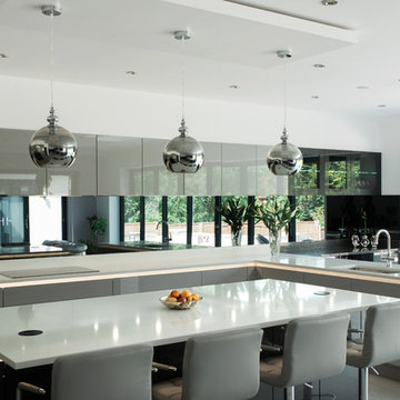 Mirrored Kitchen Splashback