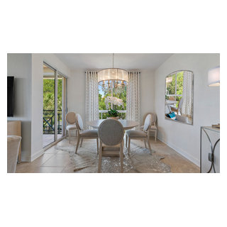 Dolphin Cay Waterfront Remodel - Beach Style - Dining Room - Tampa - by ...