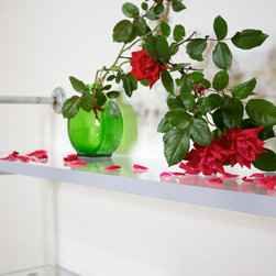 Custom Acrylic Shelving Unit/Console - Bookcases