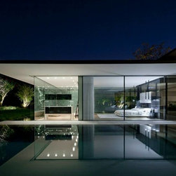 Modern Forest Villa - Windows And Doors