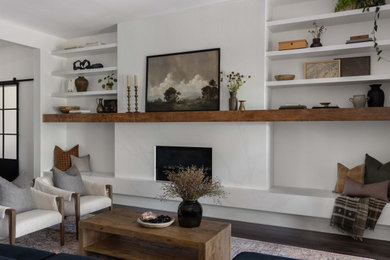 Inspiration for a living room remodel in Austin