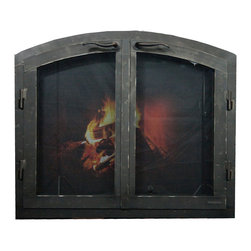 Custom Fireplace Door - Indoor Fireplaces