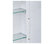 Deluxe Series Medicine Cabinet, 18"x30", Stainless Steel Frame, Recessed