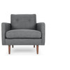 Gray Mid-Century Modern Armchair | Noah Mid-Century Modern Furniture