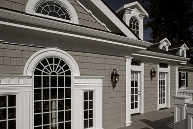 Example of a classic exterior home design in Seattle