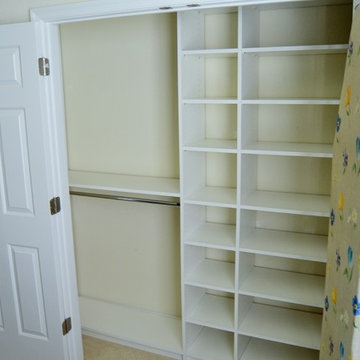 Simple Reach-In Closet