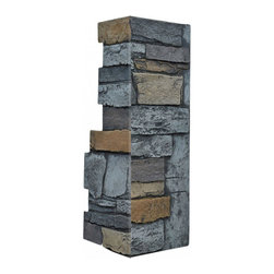 144-BRECKENRIDGE DEEP WIDE STACKED CORNER 24"H X 11"W X 1 1/4"D - Wall Panels