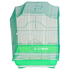 YML Cornerless Flat Top Bird Cage, Medium, Green - Contemporary -  Birdhouses - by clickhere2shop | Houzz