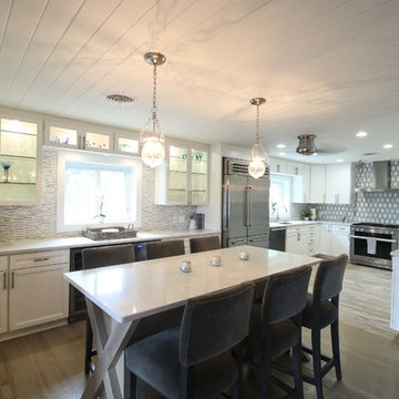 Cabinets.com | Belleair Maple Bright White Cabinets