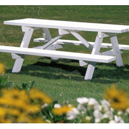 Saside Causla Traditional Picnic Table - Furniture