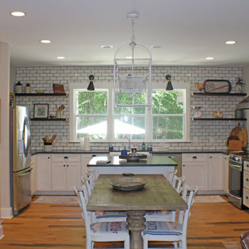 Fresh Farmhouse Kitchen Design in Joelton