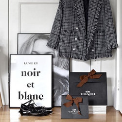 Noir et Blanc - Prints And Posters