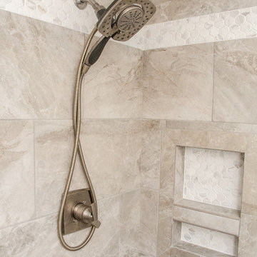 Cozy and Warm Like a Cafe Latte- Bathroom Remodel