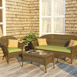 3 Piece Rockport Sofa Set by Forever Patio - Products