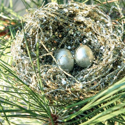 Bird's Nest Clip Ornament - Christmas Ornaments