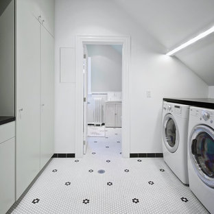 Countertop Material Comparison Laundry Room Ideas Photos Houzz