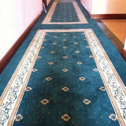 Custom Wilton 100% Wool - Carpet Tiles