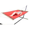 Poolside | Lake Hammock With 3-Beam Stand, Red