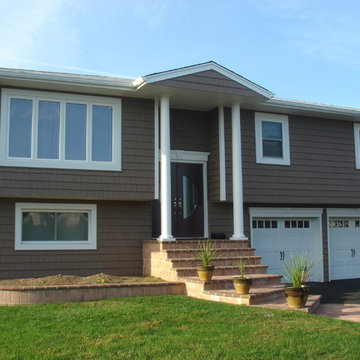 Hicksville Siding - Walnut Shakes and Replacement Windows