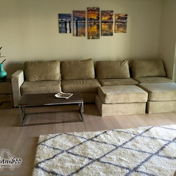 Vintage Pearl Fossilized® Bamboo Flooring - Beach House