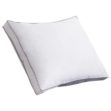 Lavender Aroma Infusion Down-Alternative Cotton Pillow, King
