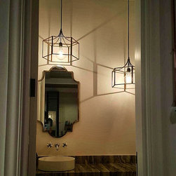 Klasik Kafes Sarkıt - Pendant Lighting