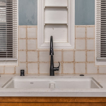 Mediteranean Sink in NorthPark Kitchen Remodel by Classic Home Improvements