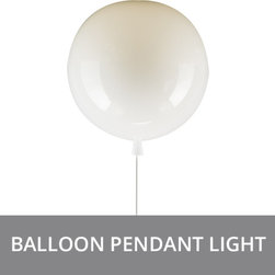 Memory Balloon Pendant Light by Brokis Boris Klimek White - Pendant Lighting