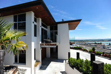 Design ideas for a modern exterior in Napier-Hastings.
