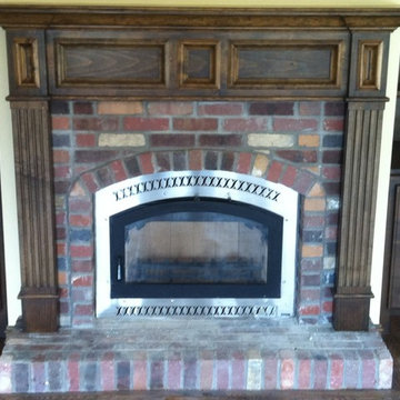 Heat Producing Wood Burning Fireplaces