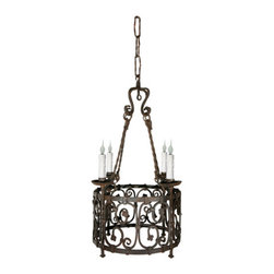 CH-167 Hand Made Iron Chandelier Designs - Chandeliers