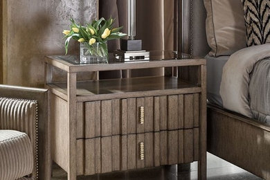 Bedroom - transitional bedroom idea in Austin