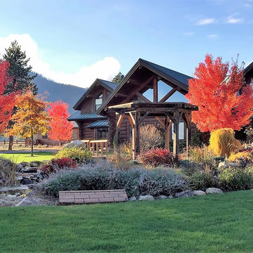 Cruz Residence - Handcrafted Scandinavian Full-Scribe Log Home