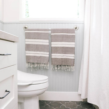 belgian black and weathered white combo has us seeing stars (and crosses)