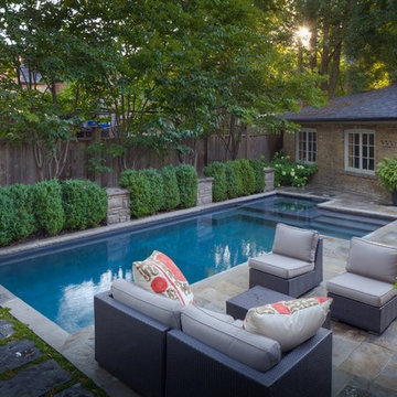 Elegance of Simplicity in a Small Backyard