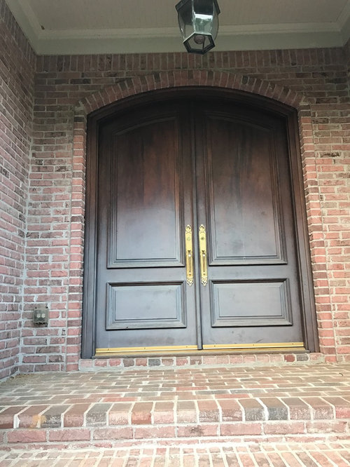 Painting Mahogany doors