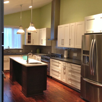 Wall Mount Glass Vent Hood