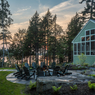 Perched Lake and Mountain Views
