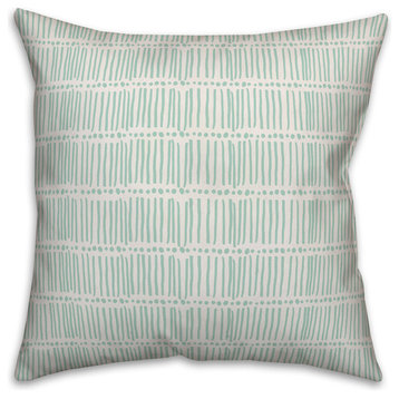 Sketched Pattern 16x16 Throw Pillow