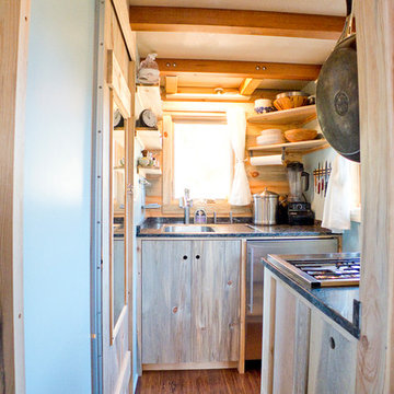 Tiny House Kitchen Looking In