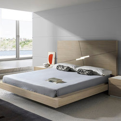 Evora Contemporary Bedroom Set with Chest - Bedroom Furniture Sets